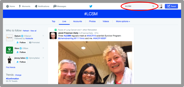 How To Search for LCSM on Twitter